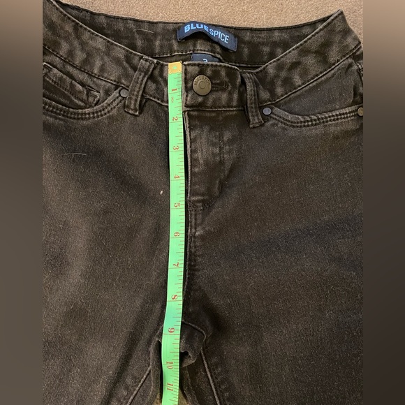 Black cropped ankle jeans - Picture 4 of 7